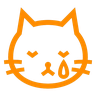 哭泣的貓 Emoji 😿 image - Docomo style