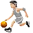 Person Bouncing Ball: Light Skin Tone