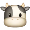 Cara de vaca Emoji 🐮 image - Samsung style