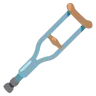 Crutch Emoji 🩼 image - Google Noto Color style
