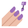 Nail Polish: Medium-Light Skin Tone Emoji 💅🏼 image - Microsoft Classic 2D style