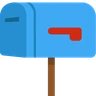 Buzón cerrado con bandera bajada Emoji 📪 image - Skype style