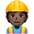 Construction Worker: Dark Skin Tone
