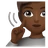 Deaf Person: Medium-Dark Skin Tone