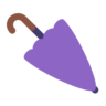 Zamknięty parasol Emoji 🌂 image - Microsoft Classic 2D style