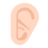 Ear: Light Skin Tone
