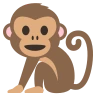 モンキー Emoji 🐒 image - EmojiTwo style