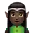 Man Elf: Dark Skin Tone