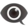 Eye In Speech Bubble Emoji 👁️‍🗨️ image - Emojidex style