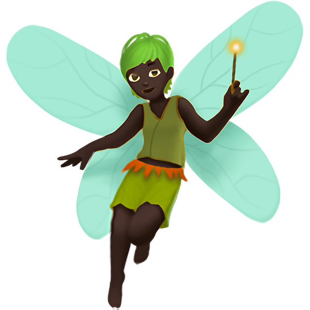 Fairy: Dark Skin Tone
