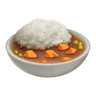 Curry y arroz Emoji 🍛 image - Huawei Harmony OS style