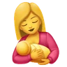 哺乳 Emoji 🤱 image - Huawei Harmony OS style