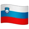 Flag: Slovenia Emoji 🇸🇮 image - WhatsApp style