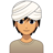 Person Wearing Turban: Medium Skin Tone