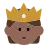 Person With Crown: Medium Skin Tone