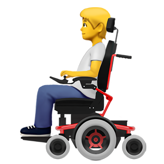 Person In Motorized Wheelchair