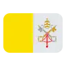 Flag: Vatican City Emoji 🇻🇦 image - Tossface style