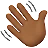 Waving Hand: Medium-Dark Skin Tone