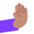 Rightwards Pushing Hand: Medium Skin Tone