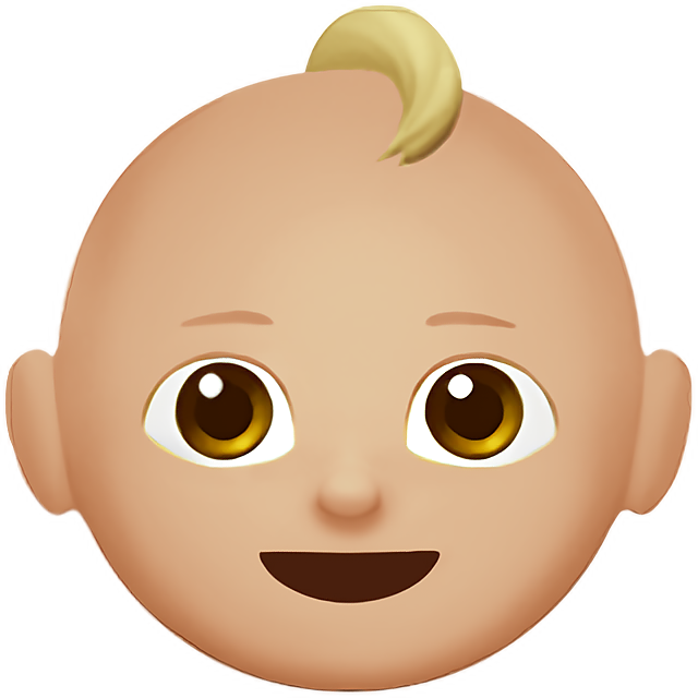 Baby: Medium-Light Skin Tone