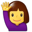 Person Raising Hand