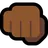 Oncoming Fist: Medium-Dark Skin Tone