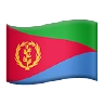 Flag: Eritrea Emoji 🇪🇷 image - Apple style