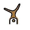 Man Cartwheeling: Medium-Dark Skin Tone Emoji 🤸🏾‍♂️ image - OpenMoji style