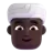 Man Wearing Turban: Dark Skin Tone