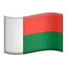 Flag: Madagascar Emoji 🇲🇬 image - Apple style