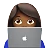 Woman Technologist: Medium-Dark Skin Tone