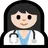 Woman Health Worker: Light Skin Tone