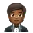 Person In Tuxedo: Medium-Dark Skin Tone
