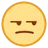 Unamused Face
