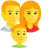 Family: Man, Woman, Boy