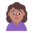 Woman Frowning: Medium Skin Tone