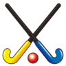 Palo y pelota de hockey sobre césped Emoji 🏑 image - Emojidex style
