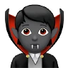 Vampire: Medium-Dark Skin Tone Emoji 🧛🏾 image - Apple style