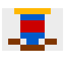 Flag: St. Barthélemy Emoji 🇧🇱 image - SerenityOS style