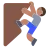 Person Climbing: Medium Skin Tone