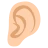 Ear: Medium-Light Skin Tone