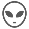 Extraterrestre Emoji 👽 image - Docomo style