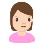 Person Pouting