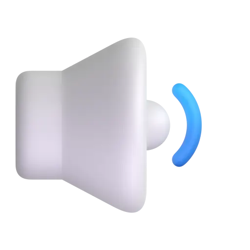 扬声器有一个声波