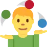 Man Juggling Emoji 🤹‍♂️ image - Twitter / X (Twemoji) style