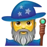 Man Mage Emoji 🧙‍♂️ image - WhatsApp style