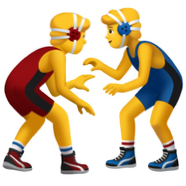 Men Wrestling