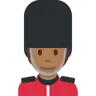 Guard: Medium-Dark Skin Tone Emoji 💂🏾 image - Twitter / X (Twemoji) style