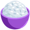 Arroz cozido Emoji 🍚 image - Facebook Messenger (2016) style