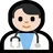 Man Health Worker: Light Skin Tone